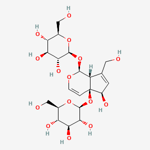 Chemical structure of Melittoside