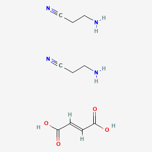 Chemical structure of 3-Aminopropionitrile fumarate 2:1 (Di-β-aminopropionitrile fumarate)