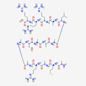 Chemical structure of AMARA peptide