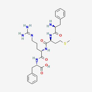 Chemical structure of FMRF