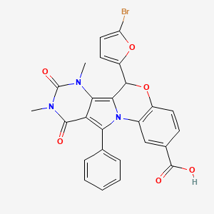 Chemical structure of BPO-27 racemate