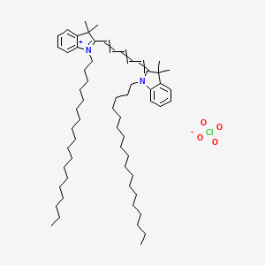 Chemical structure of DiD perchlorate
