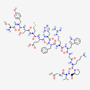 Chemical structure of Acth (1-14)