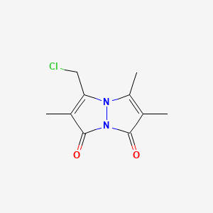 Chemical structure of Monochlorobimane
