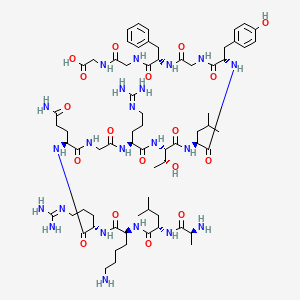Chemical structure of Osteogenic growth peptide