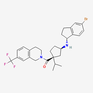 Chemical structure of CCR2 antagonist 1