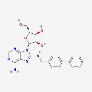 Chemical structure of CNT2 inhibitor-1