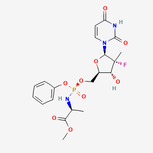 Chemical structure of Sofosbuvir impurity N