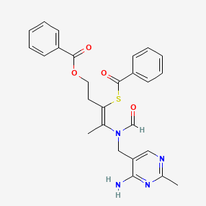 Chemical structure of Dibenzoyl Thiamine (Bentiamine)