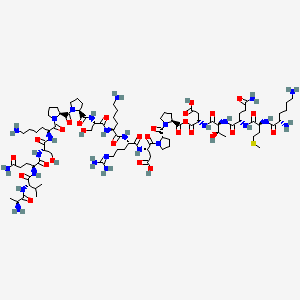 Chemical structure of Systemin