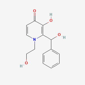 Chemical structure of CGP 65015