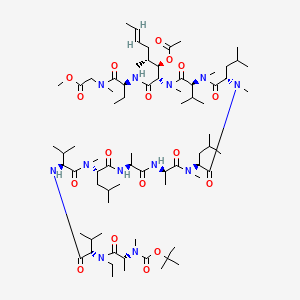Chemical structure of Alisporivir intermediate-1