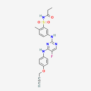 Chemical structure of Propanamide