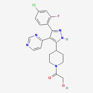 Chemical structure of p38 MAPK-IN-2