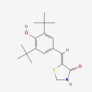 Chemical structure of LY 178002