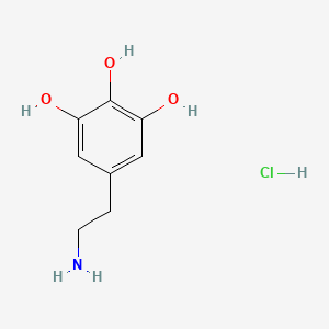 Chemical structure of 5-Hydroxydopamine hydrochloride