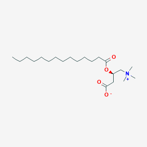Chemical structure of Tetradecanoylcarnitine