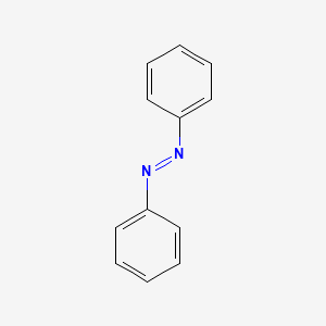 Chemical structure of Azobenzene