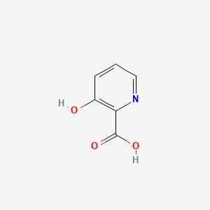 Chemical structure of 3-Hydroxypicolinic Acid