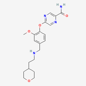 Chemical structure of Bevenopran