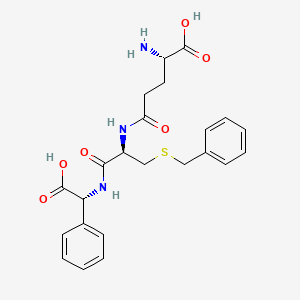 Chemical structure of TLK117 (TER117)