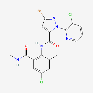 Chemical structure of Chlorantraniliprole