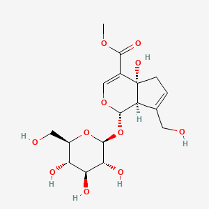 Chemical structure of Theviridoside