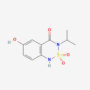 Chemical structure of 6-Hydroxybentazon