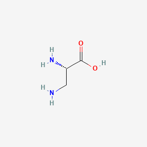Chemical structure of 2,3-Diaminopropionic acid
