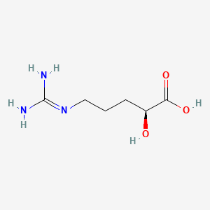 Chemical structure of Argininic acid