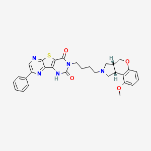 Chemical structure of Fiduxosin