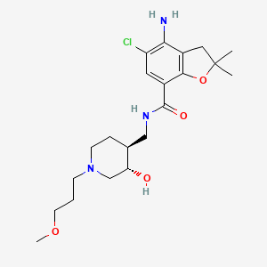 Chemical structure of Revexepride
