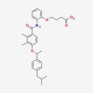 Chemical structure of 5α-reductase-IN-1