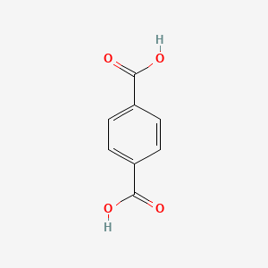 Chemical structure of Terephthalic acid