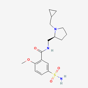 Chemical structure of Cipropride S enantiomer