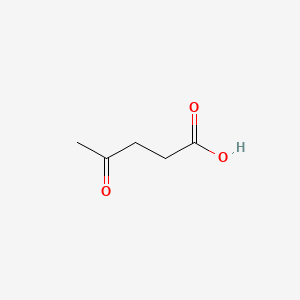Chemical structure of Levulinic Acid