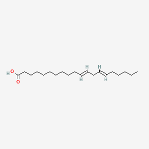 Chemical structure of Eicosadienoic acid