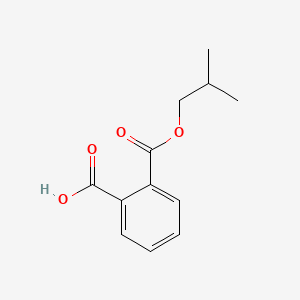 Chemical structure of Monoisobutyl phthalate