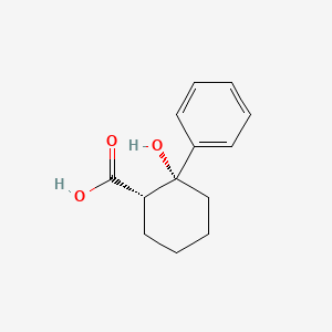 Chemical structure of Cicloxilic acid (Cycloxilic acid)