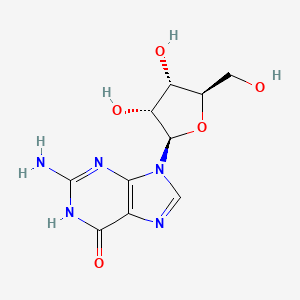 Chemical structure of Guanosine