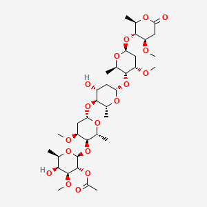 Chemical structure of Perisesaccharide B