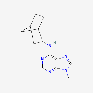 Chemical structure of N-0861 racemate