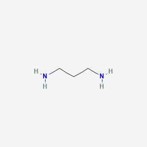 Chemical structure of 1,3-Diaminopropane