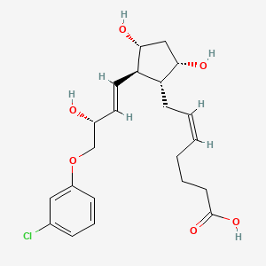 Chemical structure of Cloprostenol