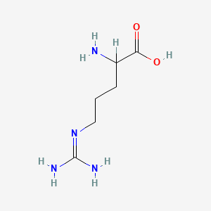 Chemical structure of DL-Arginine