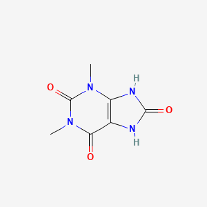 Chemical structure of 1,3-Dimethyluric acid