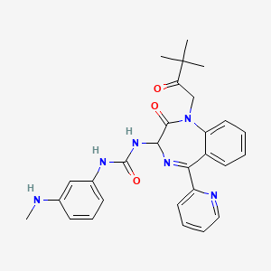 Chemical structure of CCK-B Receptor Antagonist 1