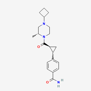 Chemical structure of H3 receptor-MO-1