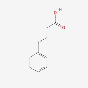 Chemical structure of 4-Phenylbutyric Acid