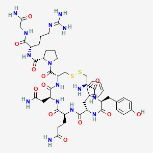 Chemical structure of Argipressin
